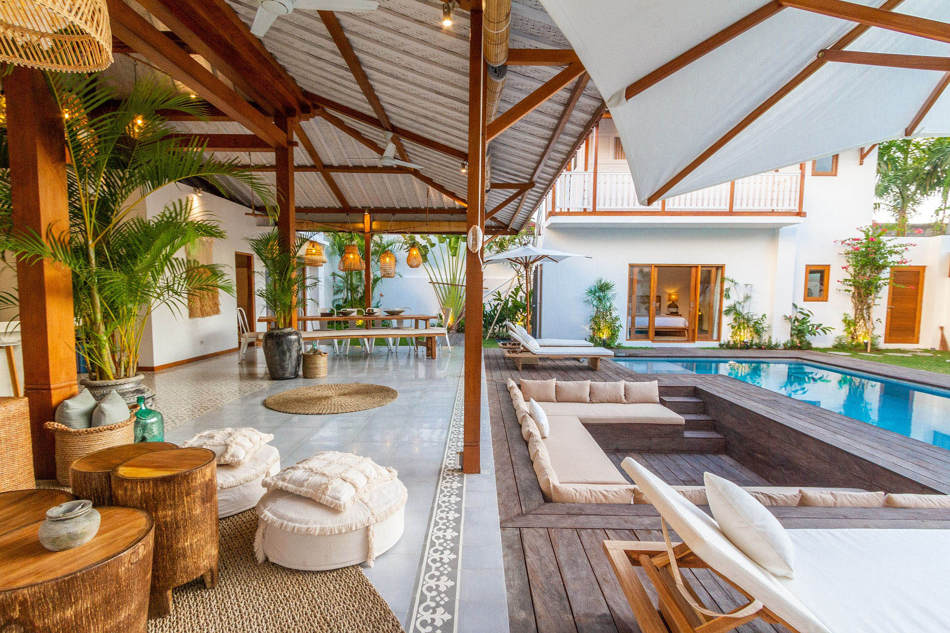 A luxurious villa in Bali